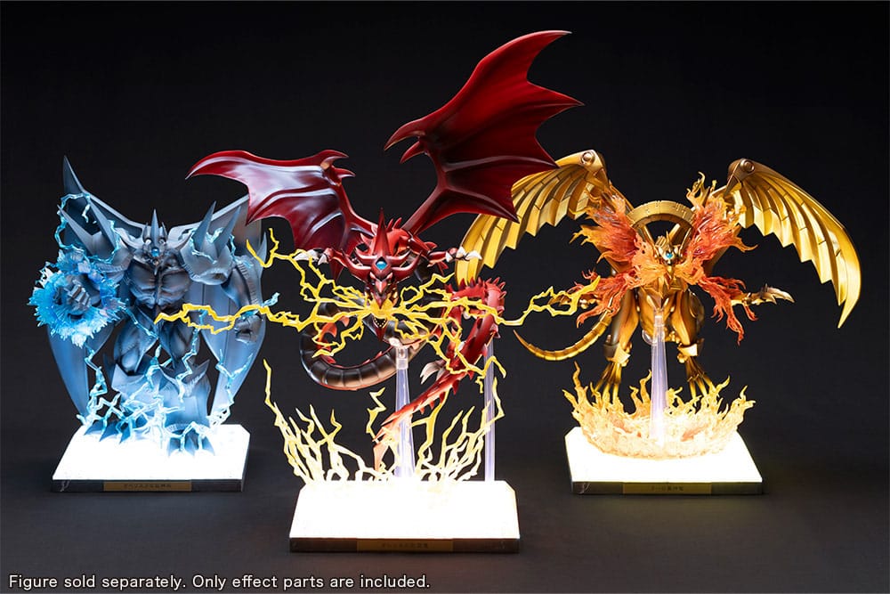 Yu-Gi-Oh! PVC Statuen Zubehör Slifer the Sky Dragon Egyptian God Expansion Parts Set
