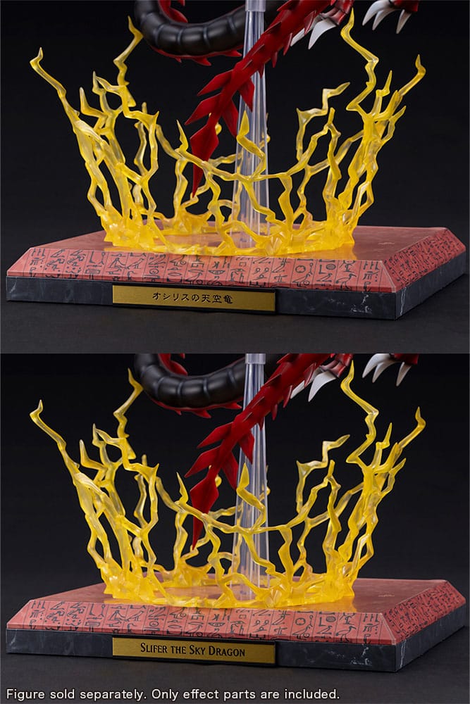 Yu-Gi-Oh! PVC Statuen Zubehör Slifer the Sky Dragon Egyptian God Expansion Parts Set