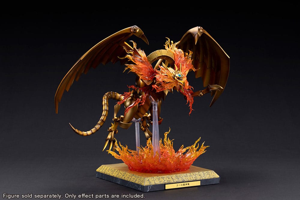 Yu-Gi-Oh! PVC Statuen Zubehör The Winged Dragon of Ra Egyptian God Expansion Parts Set