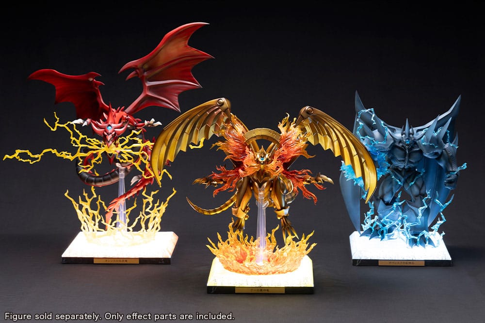 Yu-Gi-Oh! PVC Statuen Zubehör The Winged Dragon of Ra Egyptian God Expansion Parts Set
