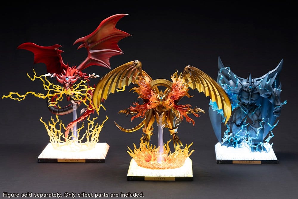 Yu-Gi-Oh! PVC Statuen Zubehör The Winged Dragon of Ra Egyptian God Expansion Parts Set