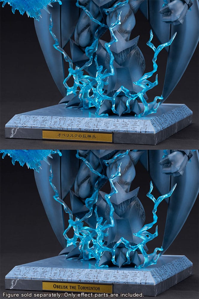Yu-Gi-Oh! PVC Statuen Zubehör Obelisk the Tormentor Egyptian God Expansion Parts Set