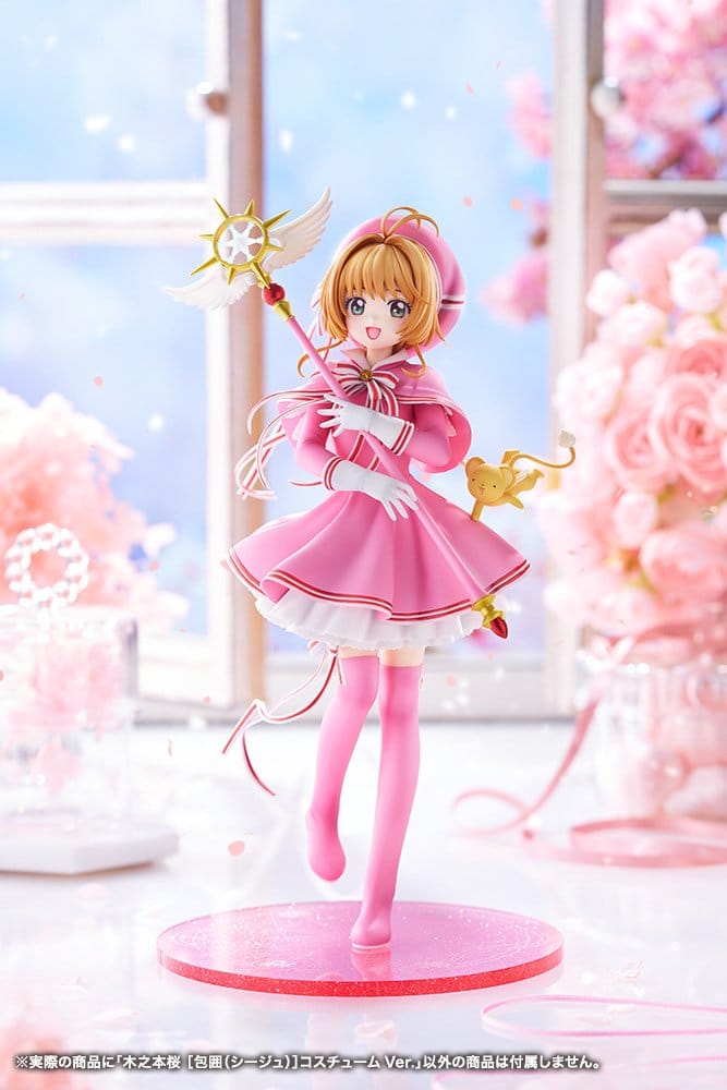 Cardcaptor Sakura: Clear Card PVC Figur 1/7 Sakura Kinomoto Siege Costume Ver. 24 cm