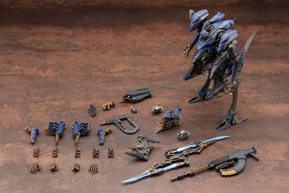 Armored Core V.I.O.S. Model Kit Schneider Nachtreiher /40E Steel Haze 27 cm