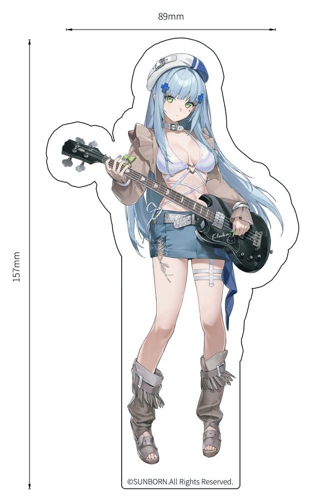 Girls Frontline Netsurou Kaisou Series PVC Figur 1/6 Klukai 10th Anniversary Ver. 28 cm