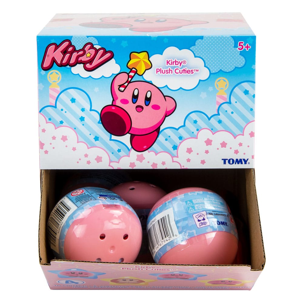 Kirby Cuties Mini-Plüschfigur Mystery Capsule Display (12) 7 cm
