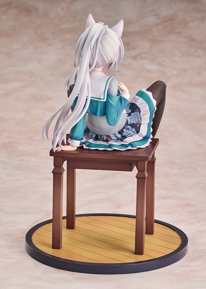Senren*Banka PVC Figur 1/7 Yoshino Tomotake Animal Ears School Uniform Ver. 21 cm