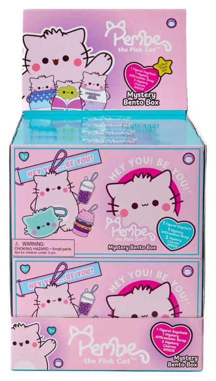 Pembe Schlüsselanhänger Blind Box Display Bento Box 8 cm (8)