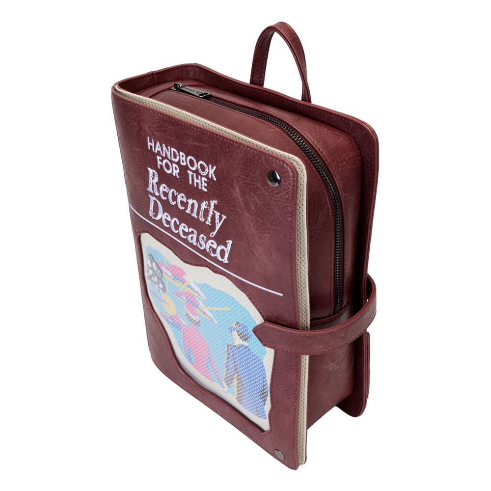 Beetlejuice by Loungefly Rucksack Mini Handbook for the recently Deceased Pin Trader