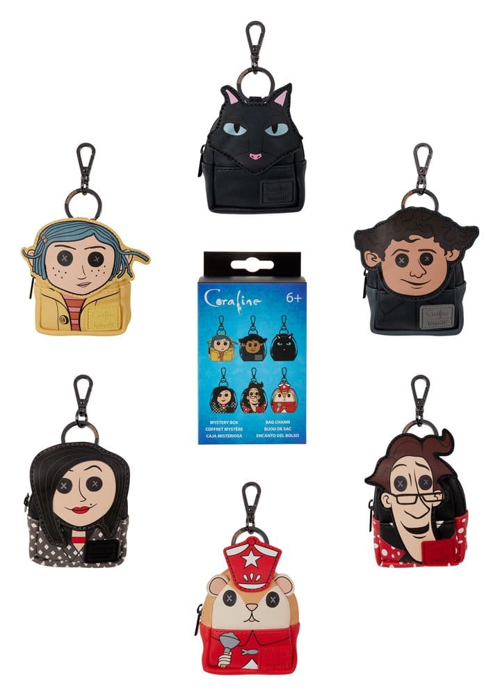 Coraline by Loungefly Taschenanhänger Mystery Box Display (15)