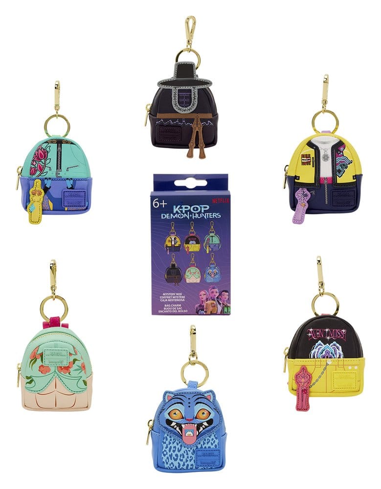 KPop Demon Hunters by Loungefly Taschenanhänger Mystery Box Display (15)