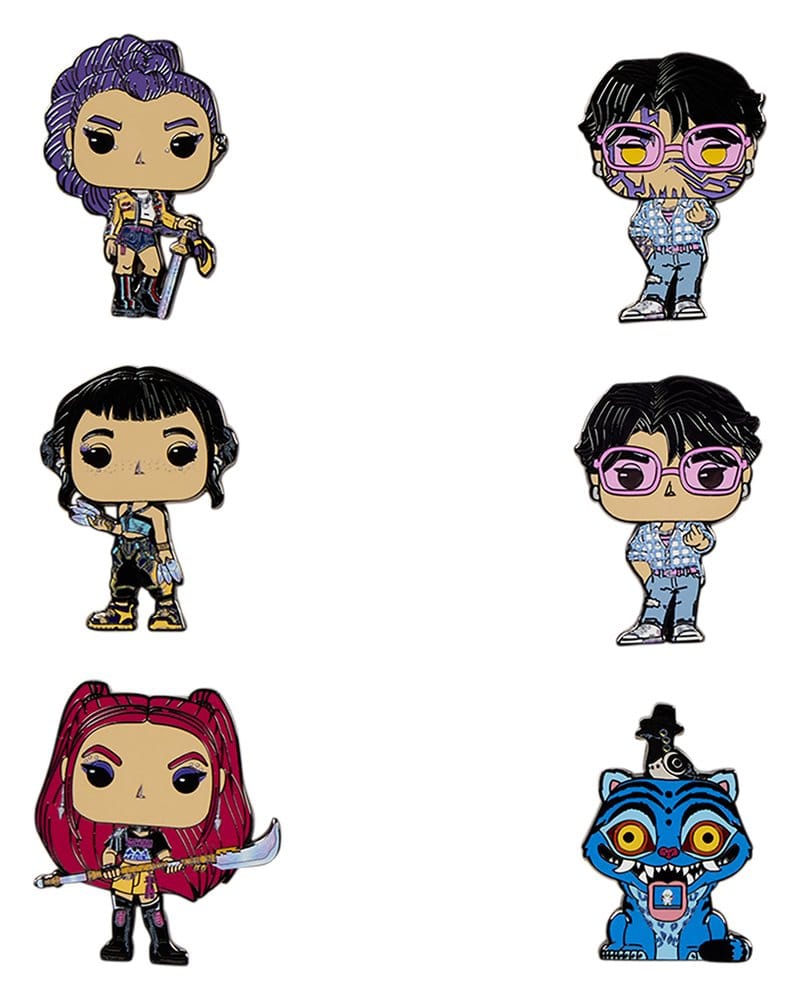 KPop Demon Hunters by Loungefly Ansteck-Pins Blind Display (12)