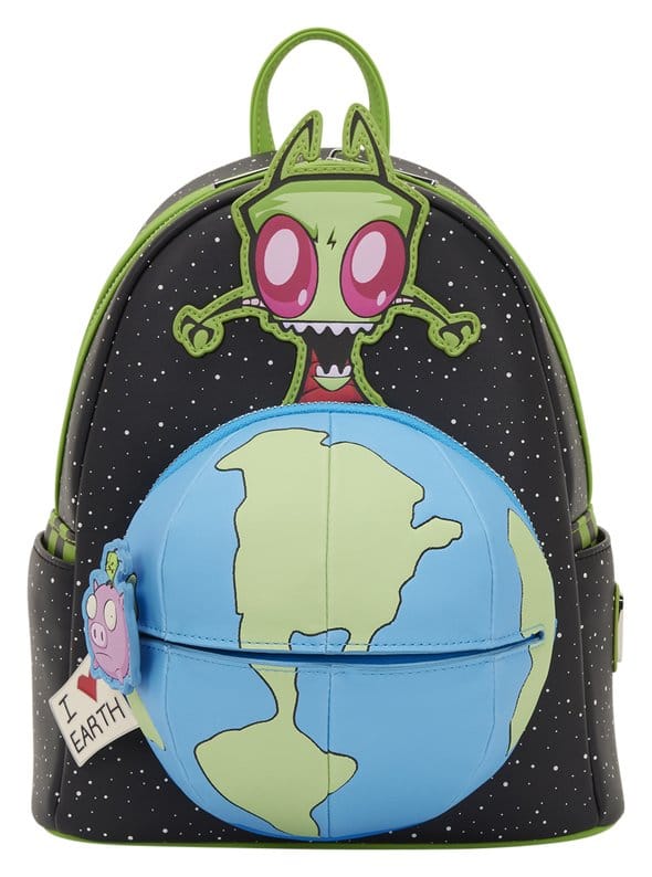Nickelodeon by Loungefly Mini Rucksack Invader Zim Glow