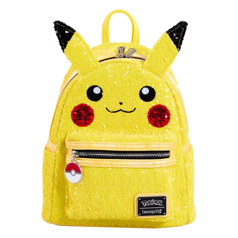 Pokemon by Loungefly Mini Rucksack World 1-1 Sequin Pikachu Cosplay