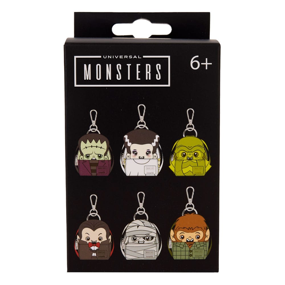 Universal Monsters by Loungefly Schlüsselanhänger Mini Backpack Blind Box Sortiment (15)