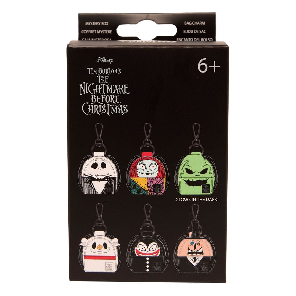 Nightmare before Christmas by Loungefly Schlüsselanhänger Mini Backpack Blind Box Sortiment (12)