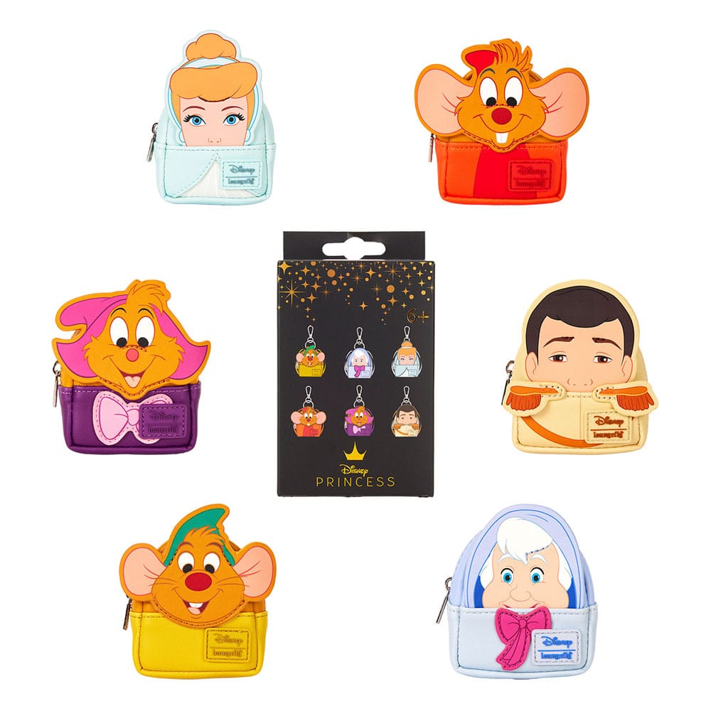 Disney Cinderella 75th Anniversary by Loungefly Taschenanhänger Mystery Box Display (15)