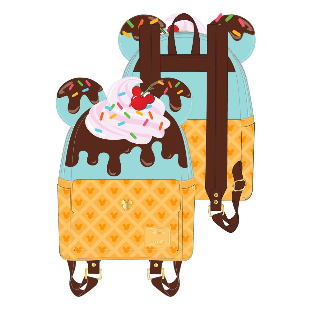 Disney by Loungefly Rucksack Mickey and Minnie Sweets Ice Cream