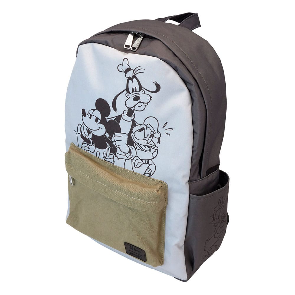 Disney by Loungefly Full-Size Nylon Rucksack Mickey and Friends Canvas