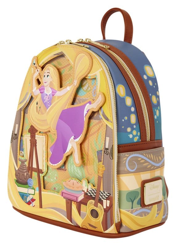 Rapunzel - Neu verföhnt by Loungefly Mini Rucksack Rapunzel Painting