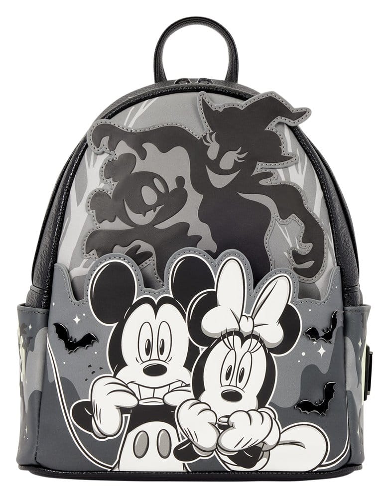Mickey & Minnie by Loungefly Mini Rucksack Ghost Light Up Glow