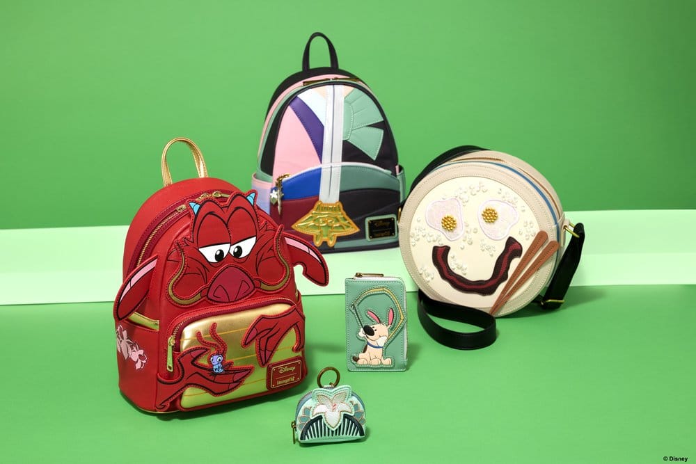 Mulan by Loungefly Mini Rucksack Mushu Glitter