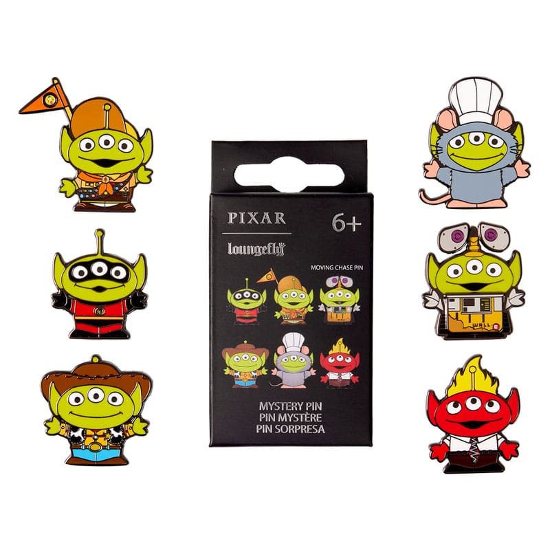 Pixar by Loungefly Ansteck-Pins Blind Box Aliens Sortiment (12)