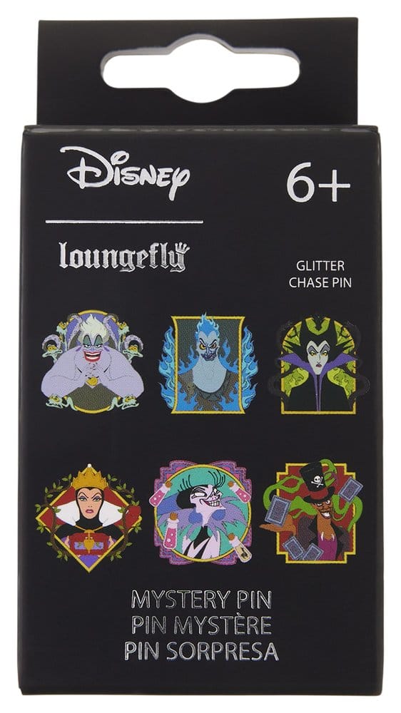 Disney Villains by Loungefly Ansteck-Pins Blind Display (12)