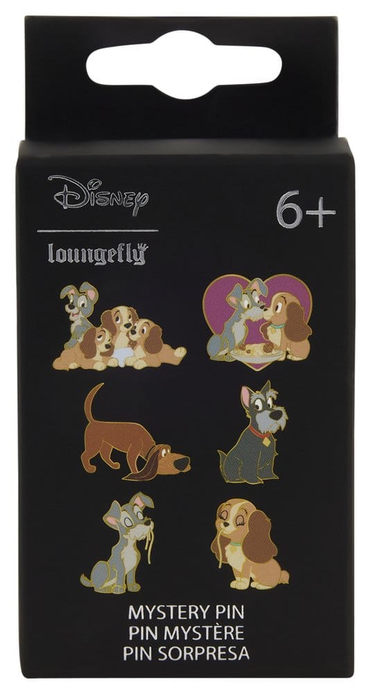 Disney by Loungefly Ansteck-Pins Lady and the Tramp Blind Display (12)