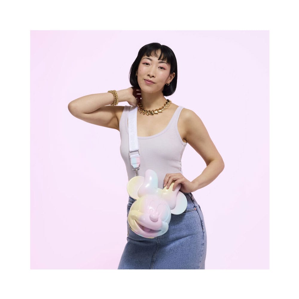 Disney by Loungefly Umhängetasche Minnie Mouse Tie Dye Molded