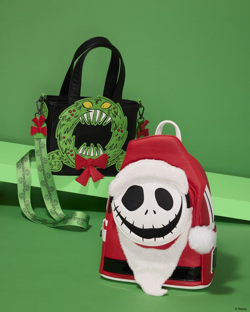 Nightmare before Christmas by Loungefly Umhängetasche Man-Eating Wreath