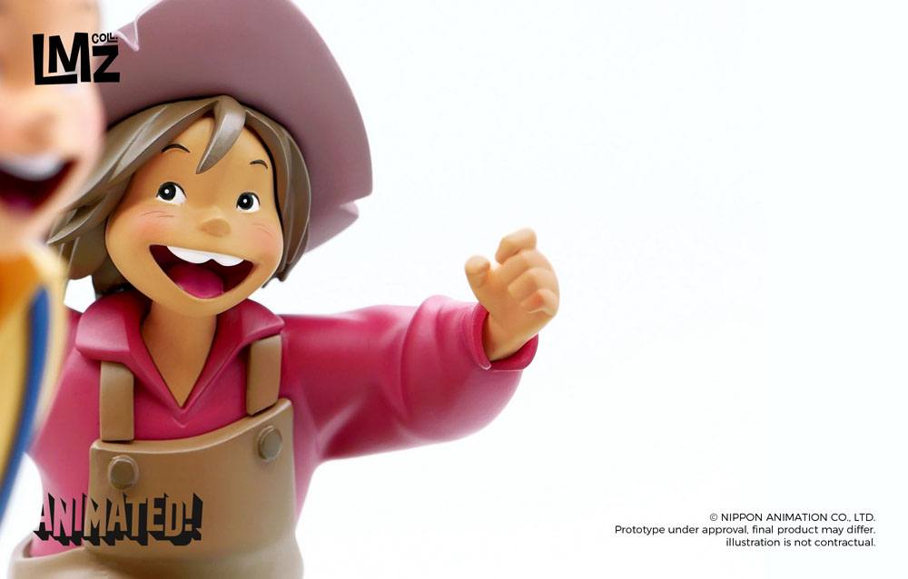 Tom Sawyers Abenteuer Animated! Statue Tom, Huck & Becky 23 cm