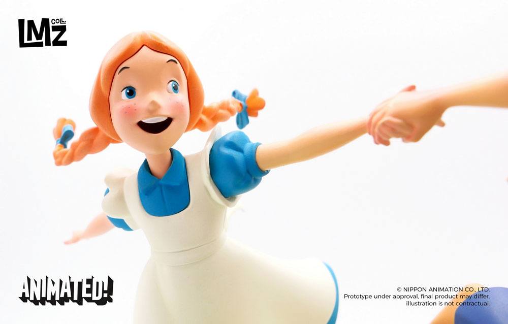 Tom Sawyers Abenteuer Animated! Statue Tom, Huck & Becky 23 cm