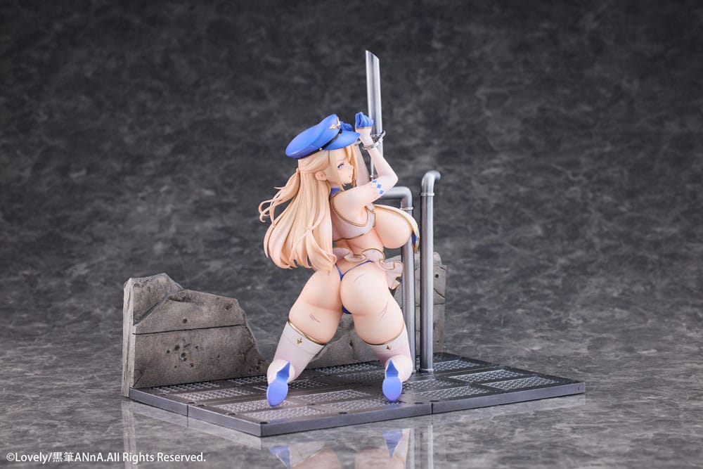 Original Character PVC Statue 1/6 Christina Restrained Police Officer 21 cm