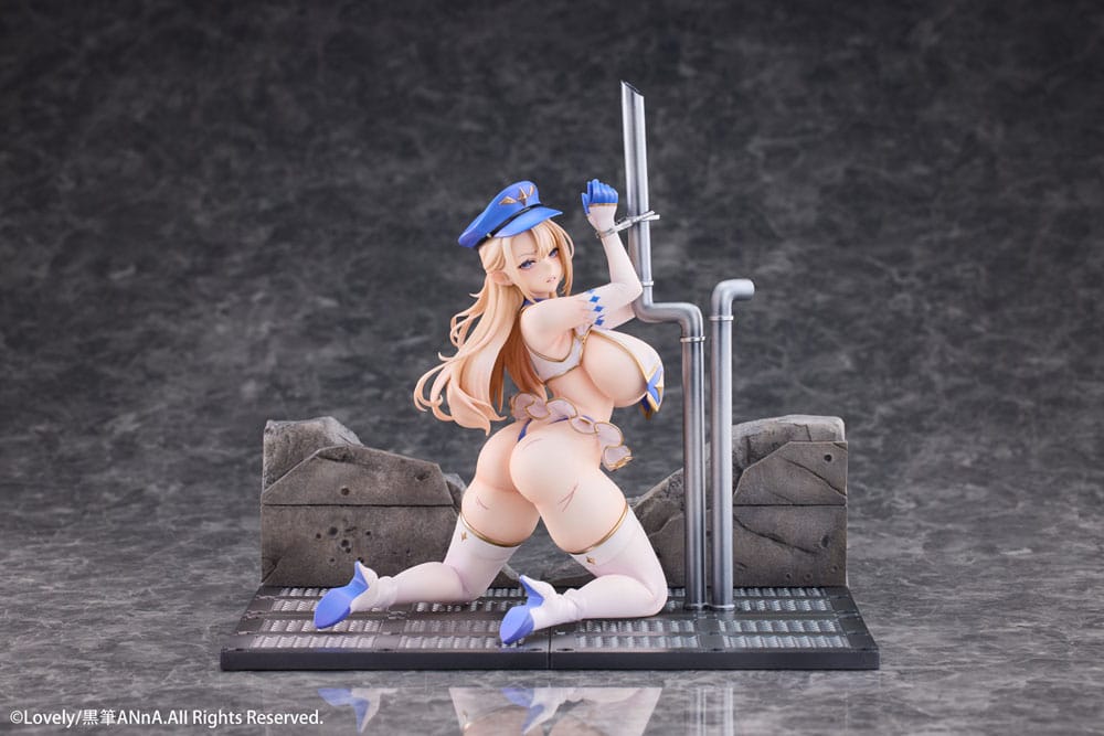 Original Character PVC Statue 1/6 Christina Restrained Police Officer 21 cm
