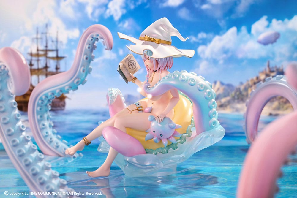 Original Character PVC Statue 1/6 Octopus Witch Rinne Illustrated by Danimaru 22 cm