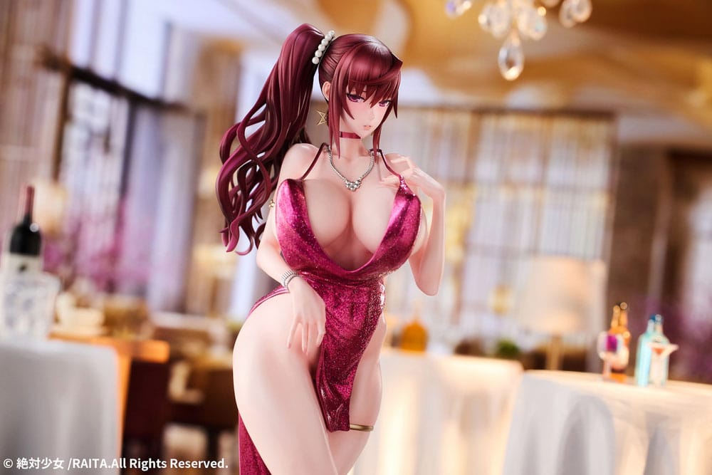 Absolute Pure White Magical Girl PVC Statue 1/6 Kuramoto Erika Dress Ver. 30 cm