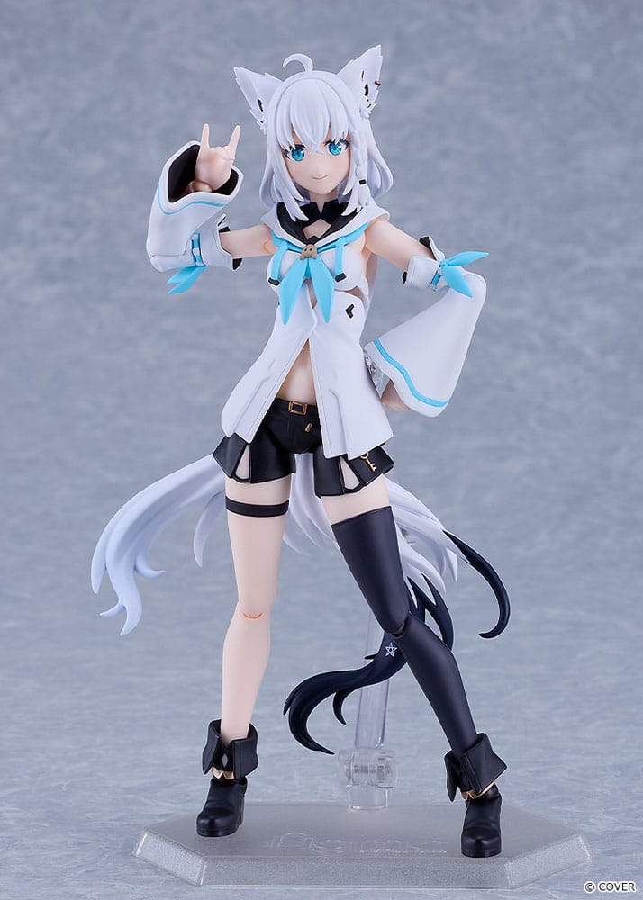 Hololive Production Figma Actionfigur Shirakami Fubuki 15 cm