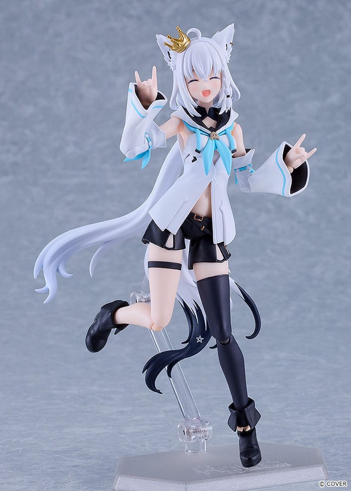 Hololive Production Figma Actionfigur Shirakami Fubuki 15 cm
