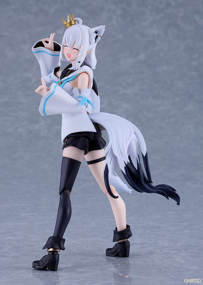 Hololive Production Figma Actionfigur Shirakami Fubuki 15 cm