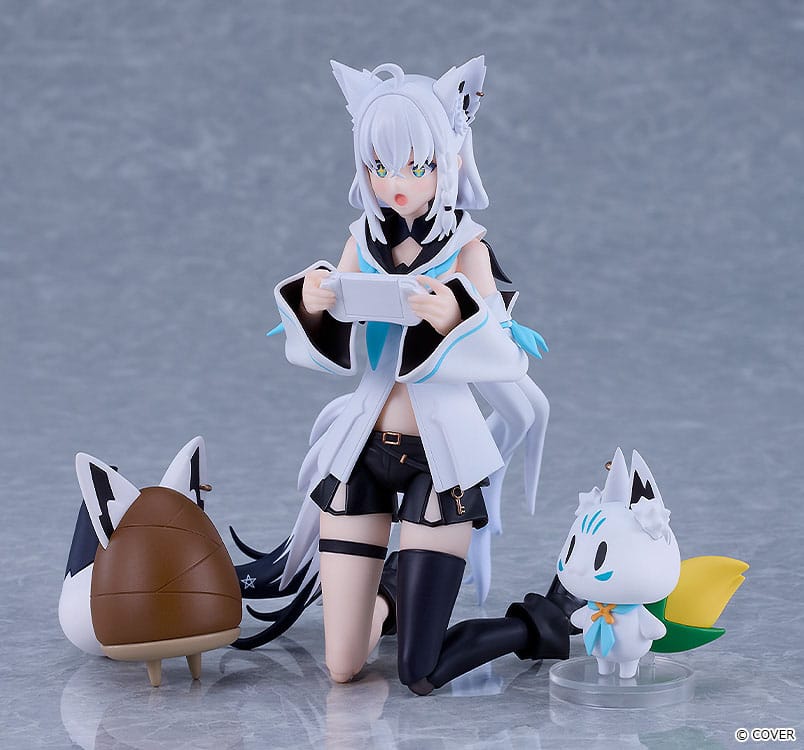 Hololive Production Figma Actionfigur Shirakami Fubuki 15 cm