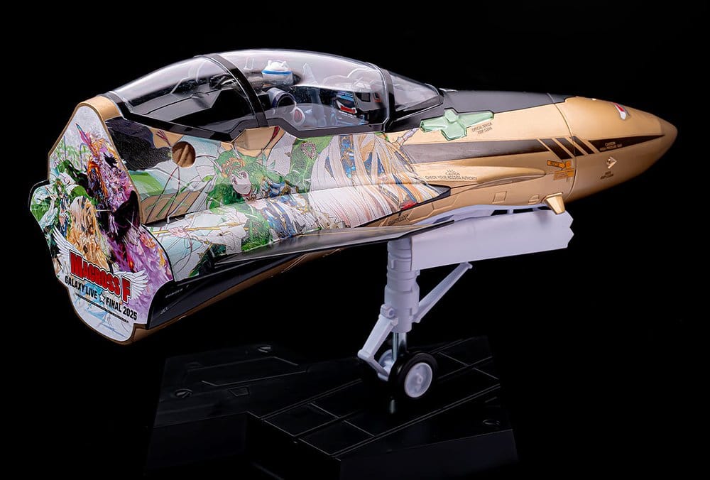 Macross Frontier Plastic Model Kit PLAMAX MF-98: minimum factory Fighter Nose Collection YF-29 GALAXY SET 34 cm