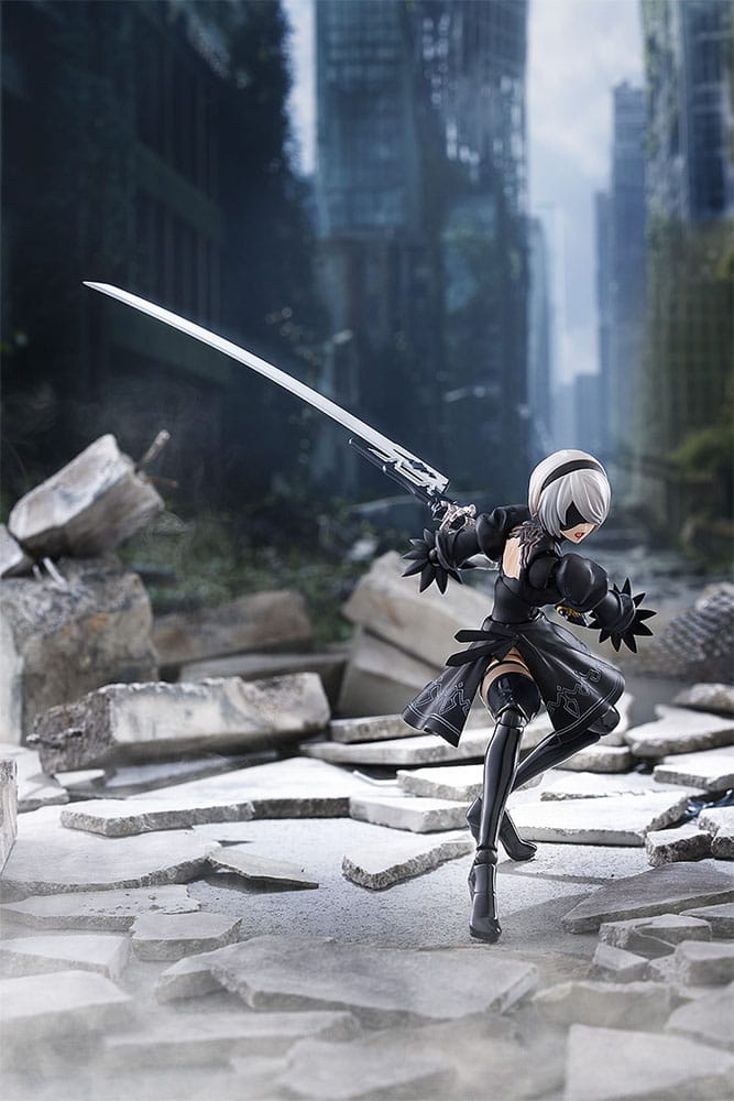 Nier:Automata Ver1.1a Figma Actionfigur 2B (YoRHa No.2 Type B) 16 cm