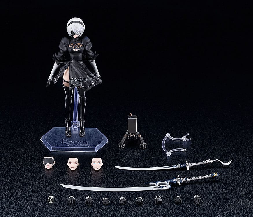 Nier:Automata Ver1.1a Figma Actionfigur 2B (YoRHa No.2 Type B) 16 cm