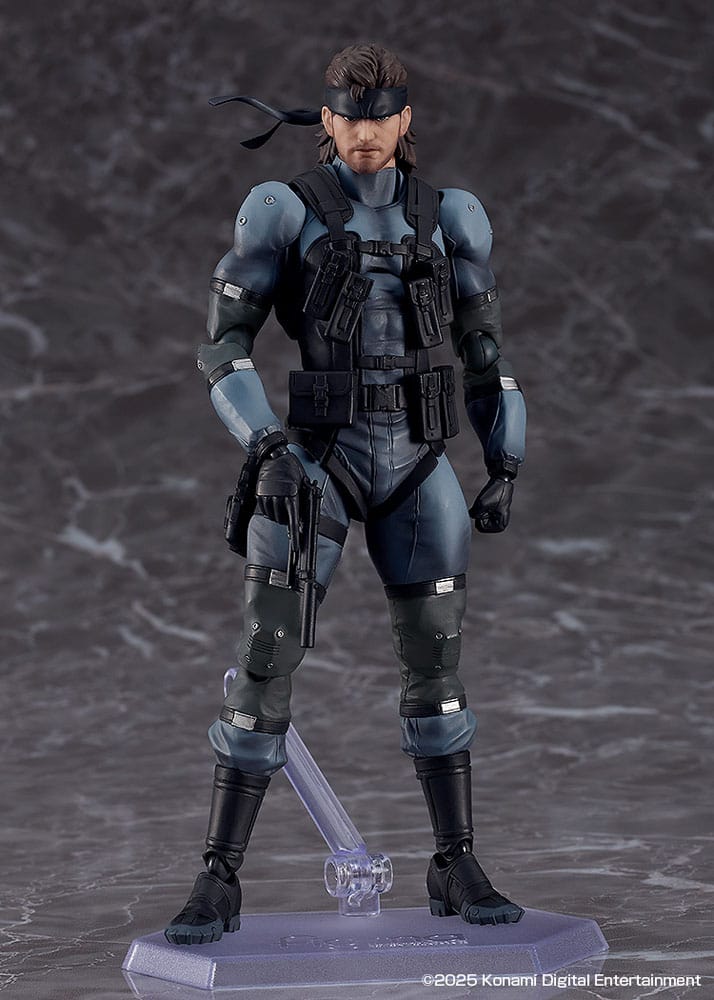 Metal Gear Solid 2: Sons of Liberty Figma Actionfigur Solid Snake MGS2 Ver. Updated Edition 16 cm