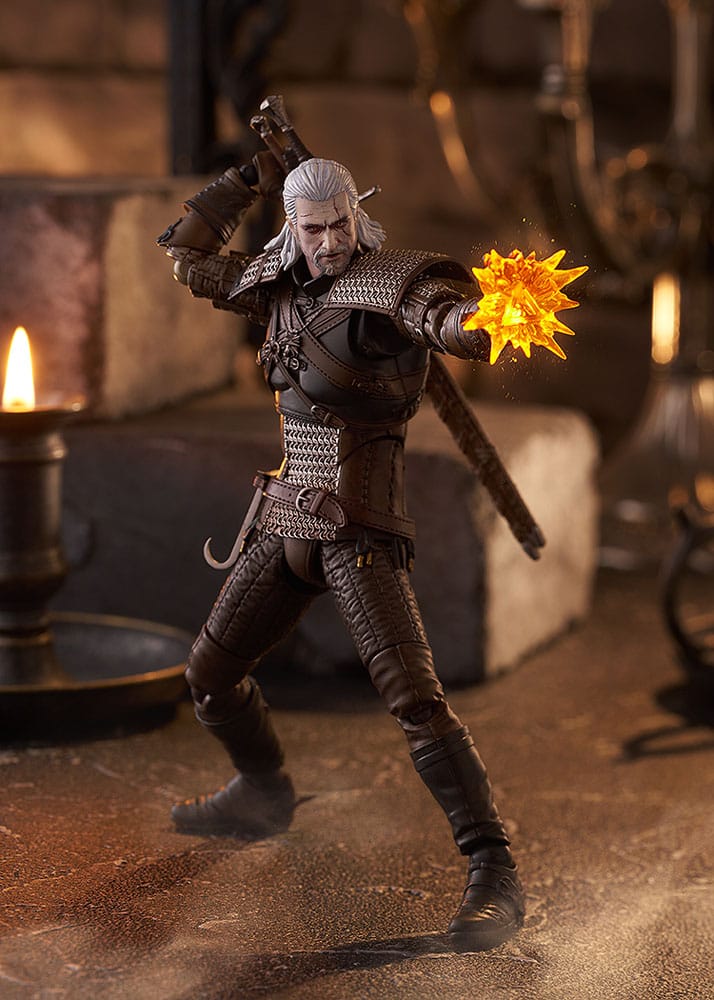 The Witcher 3: Wild Hunt Figma Actionfigur Geralt 16 cm