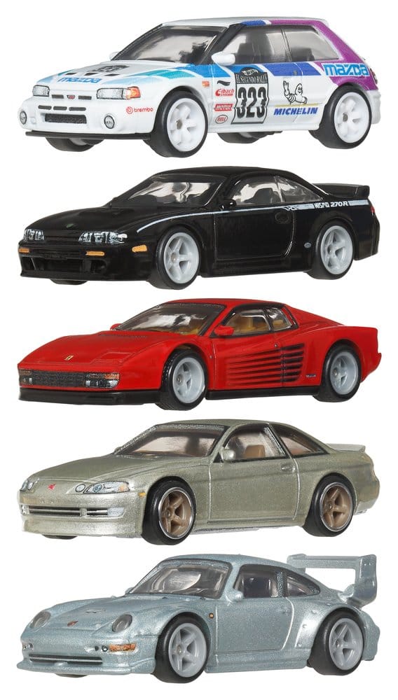 Hot Wheels Premium Die-Cast Fahrzeuge 1/64 Car Culture 976R Sortiment (10)