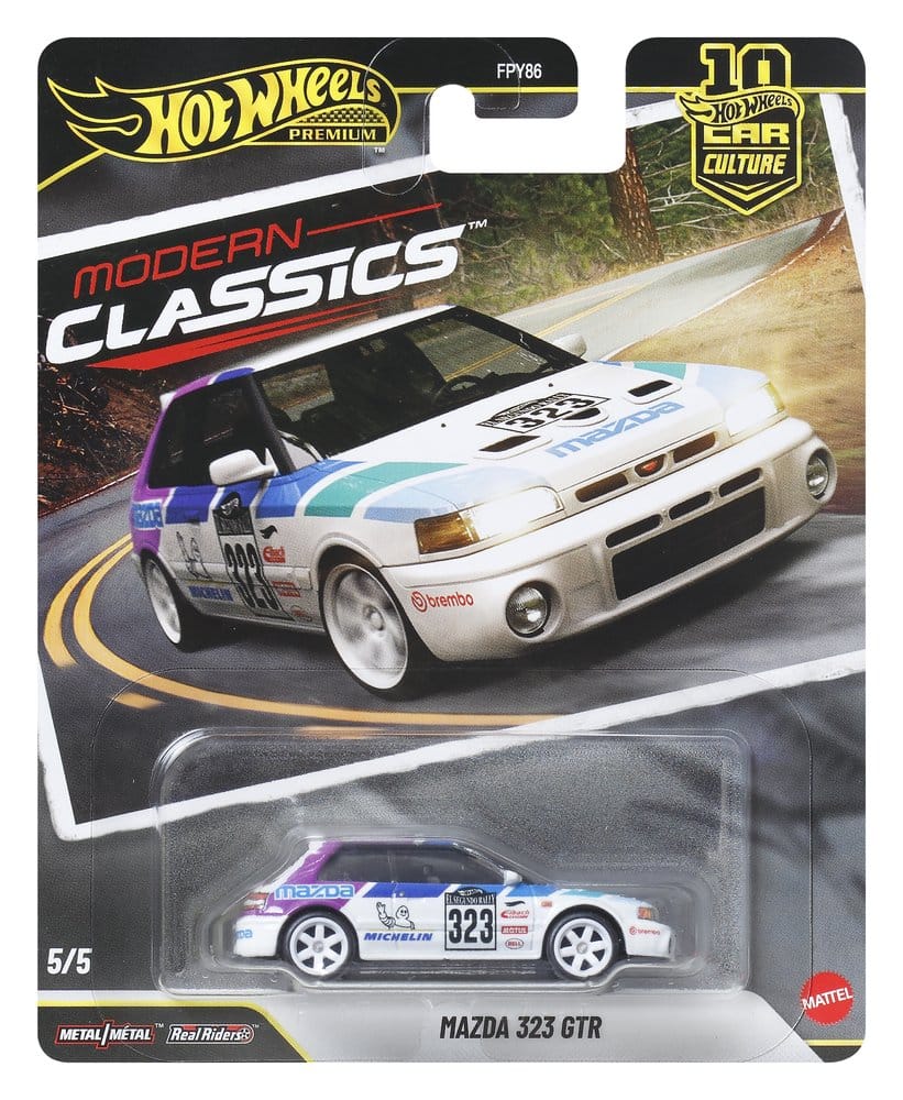 Hot Wheels Premium Die-Cast Fahrzeuge 1/64 Car Culture 976R Sortiment (10)