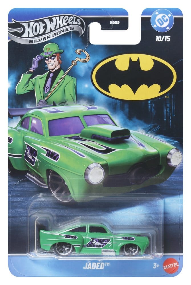 Batman Hot Wheels Silver Series Die-Cast Fahrzeuge 1/64 979T Sortiment (24)