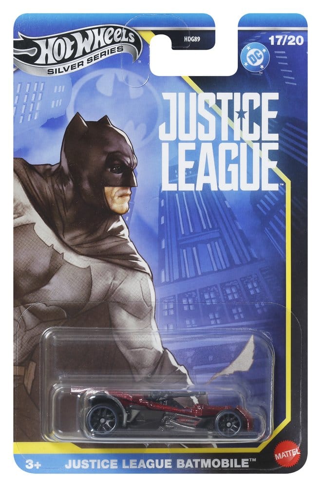 Batman Hot Wheels Silver Series Die-Cast Fahrzeuge 1/64 979R Sortiment (24)
